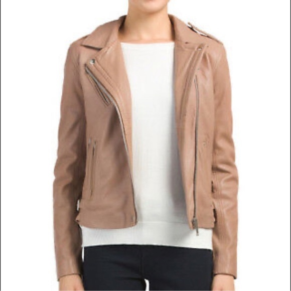 Amaryllis Women's Lambskin Leather Jacket - Picture 6 of 10